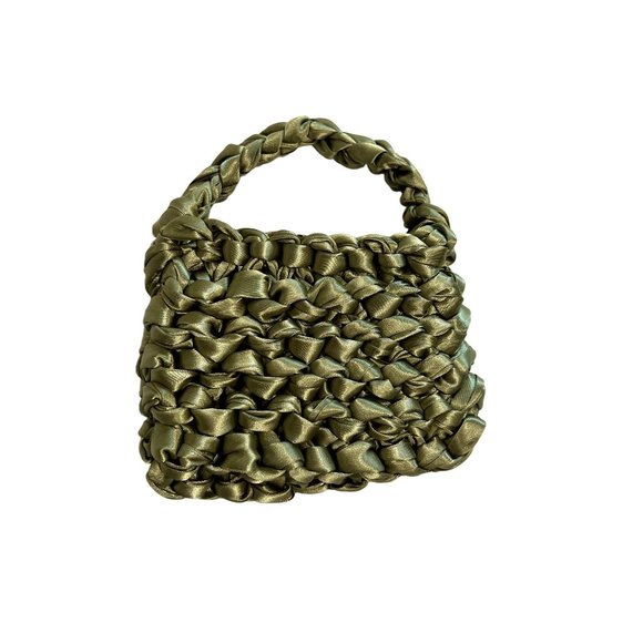 Miista Handbags - NWOT MIISTA Mini Theodore Bag in Green